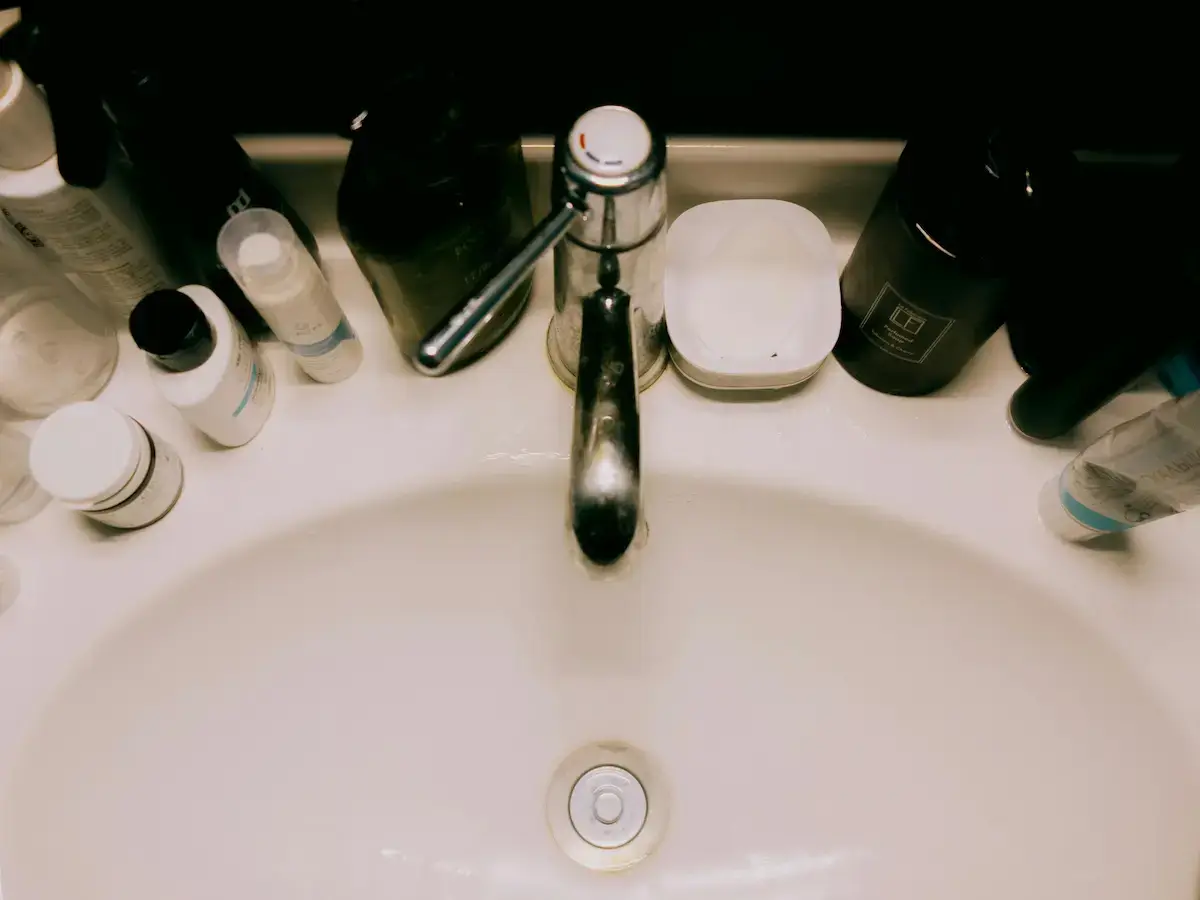 bathroom sink renovation